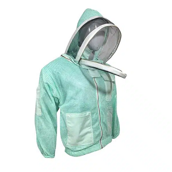 Protective Bee Jacket | Beekeeping Jacket with Detachable Fencing Veil