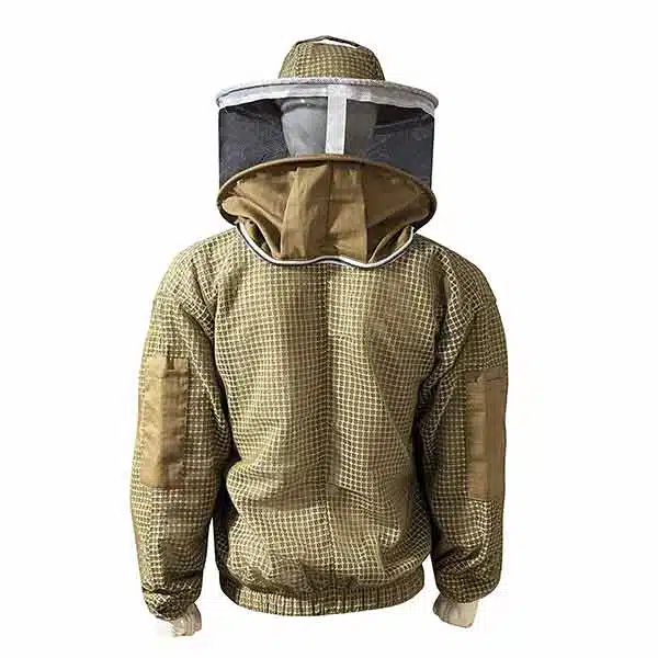 Ultralight Bee Jacket | Professional Beekeeping Smock with Removable Veil