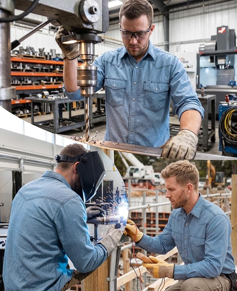 FR Welding Shirt - Denim