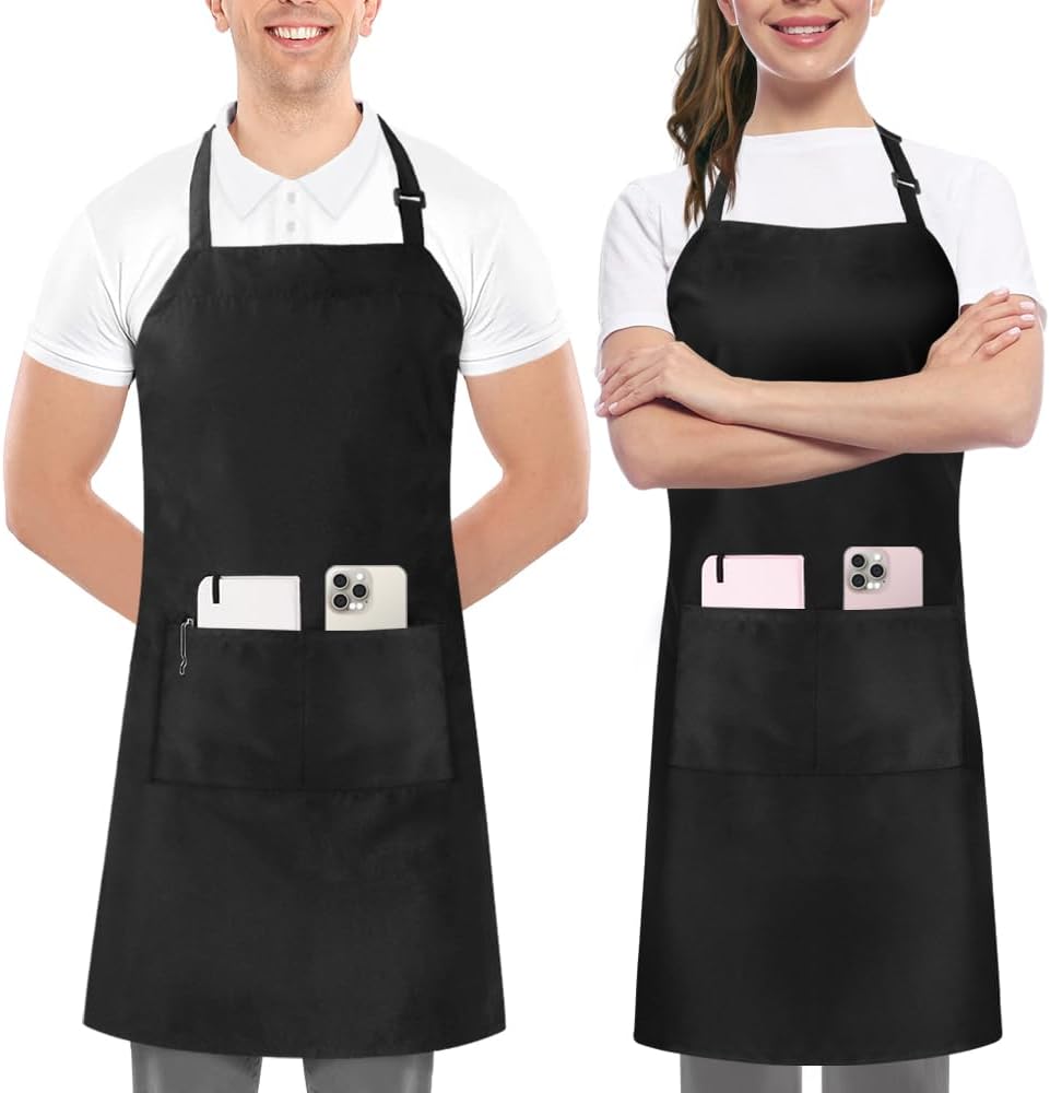 Adjustable Water-Resistant Bib Apron
