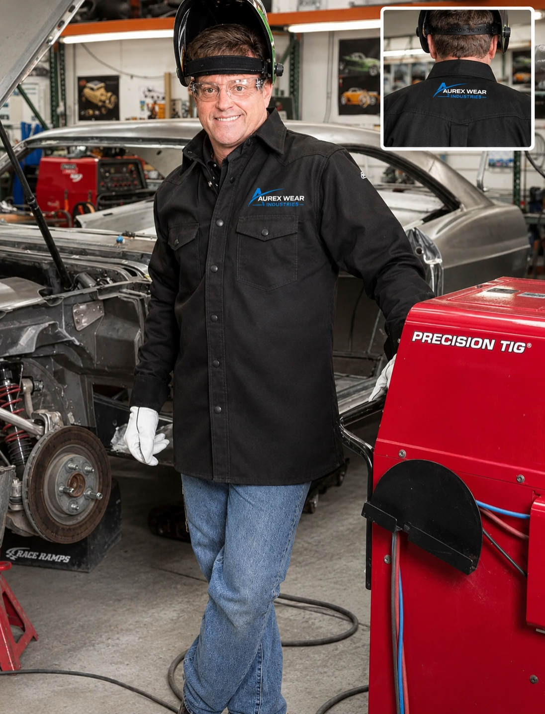 FR Welding Shirt Cotton – Flame Resistant Workwear