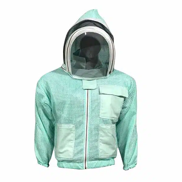 Protective Bee Jacket | Beekeeping Jacket with Detachable Fencing Veil