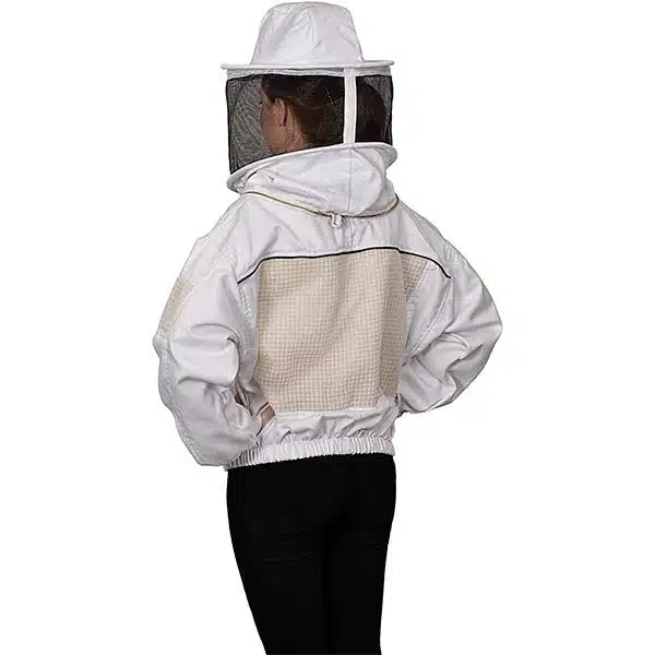Breathable Bee Jacket | Professional Beekeeping Jacket with Round Veil