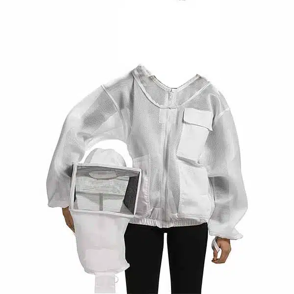 Ultra Breeze Bee Jacket | Lightweight Ventilated Beekeeping Jacket with Removable Square Veil