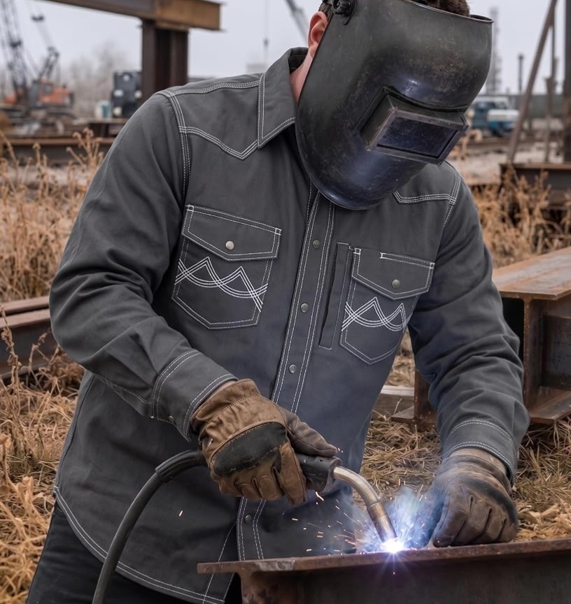 FR Western Style Welding Shirt