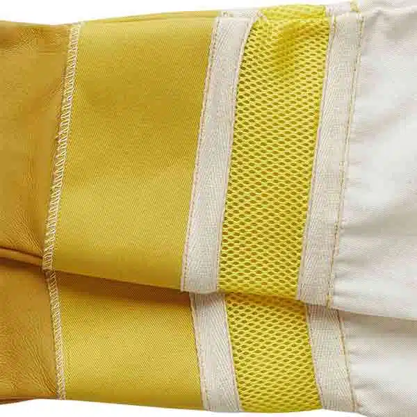Beekeeper Gloves | Cowhide Leather Gloves with Long Polycotton Sleeves
