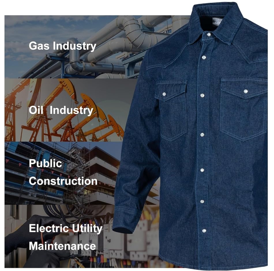 FR Welding Shirt – Denim